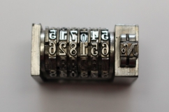 Buchdruck-Numerierwerke 3 x 6 Cicero