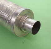 Aluminium-Schalld�mpfer-Rohr HD QM 4DI