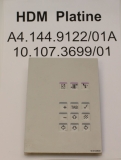Hauptbedienfeld HDM HD QM 4DI