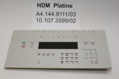 Hauptbedienfeld HDM HD QM 4DI