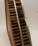 Setzlinien mit  Halter