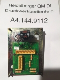 Druckwerkbedienfeld
